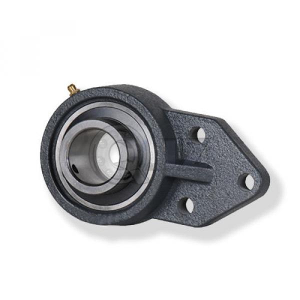 25 mm 3-Bolt Flange Bracket Units Cast Iron UCFB205 Mounted Bearing UC205+FB205 #1 image